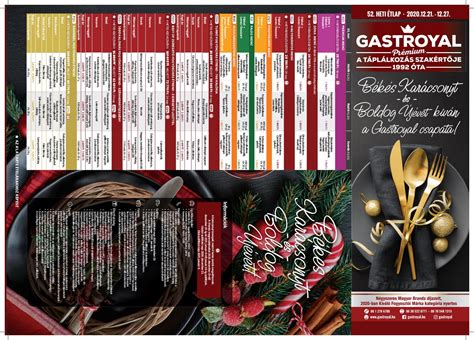 gastroyal étlap